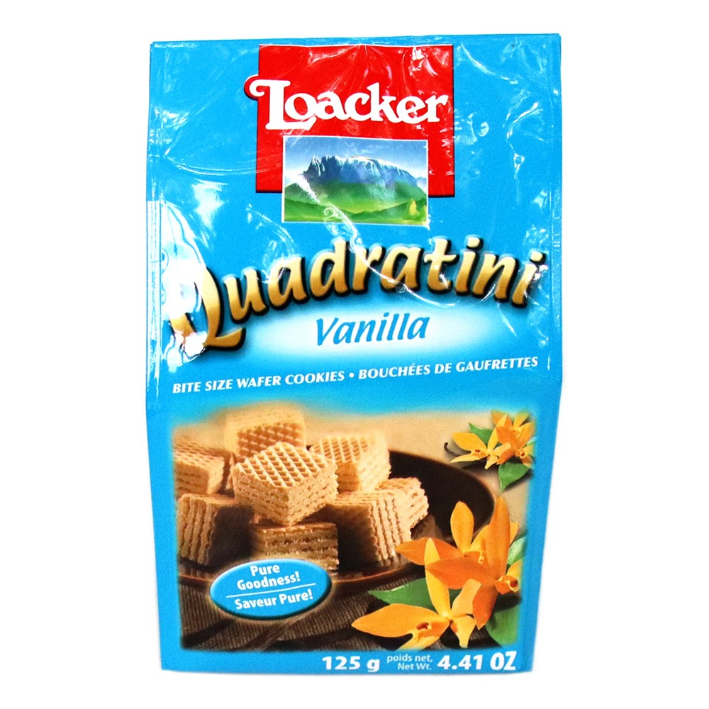 GALL LOACKER QUADRATINI *125 GR VAINILLA