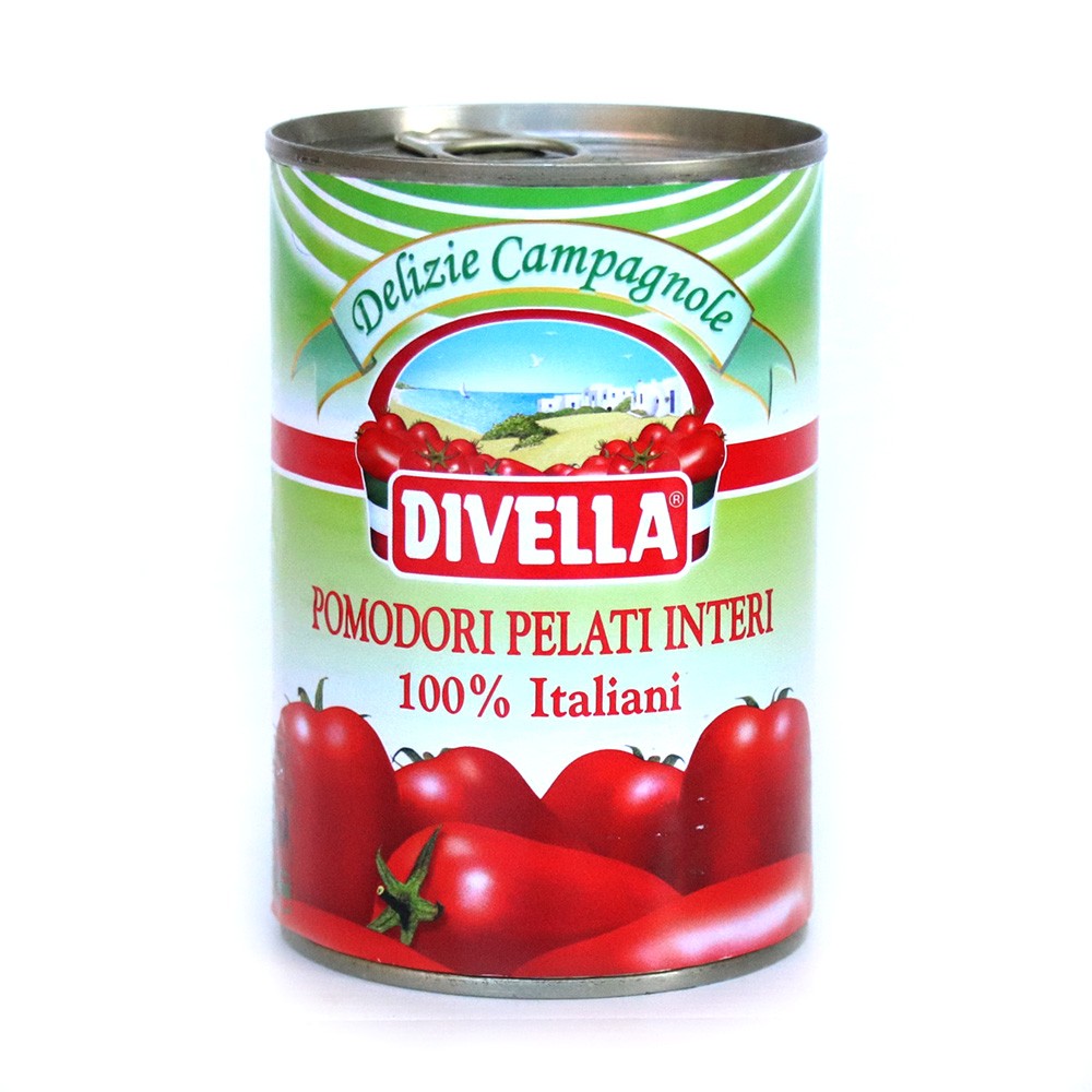 BASE COCT POMODORI PELATI DIVELLA *400ML