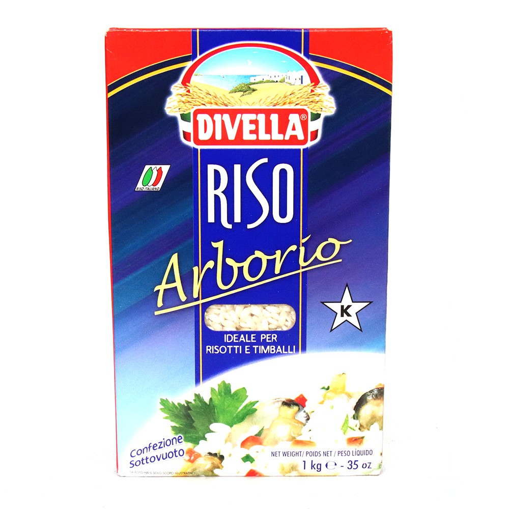 ARROZ ARBORIO DIVELLA  x 1000GR