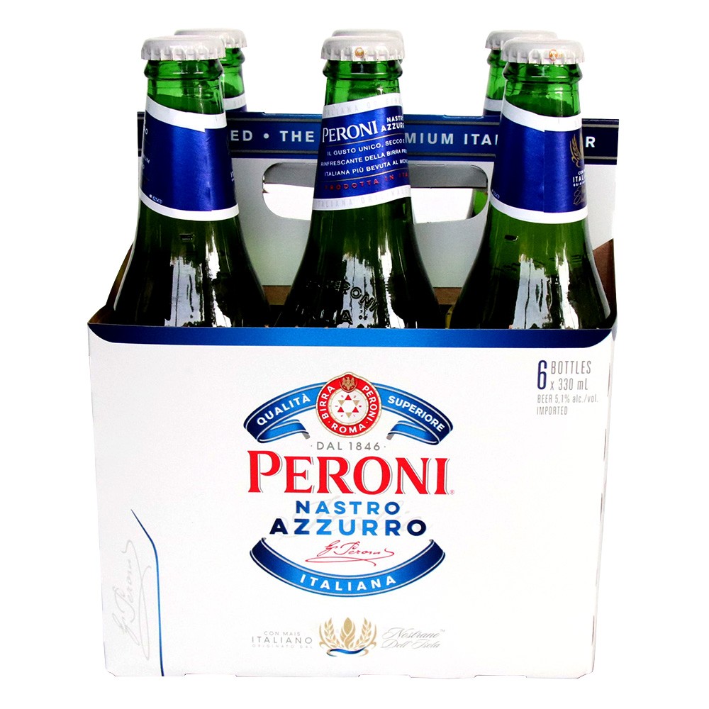CERVEZA BOT PERONI X6 x 330ML