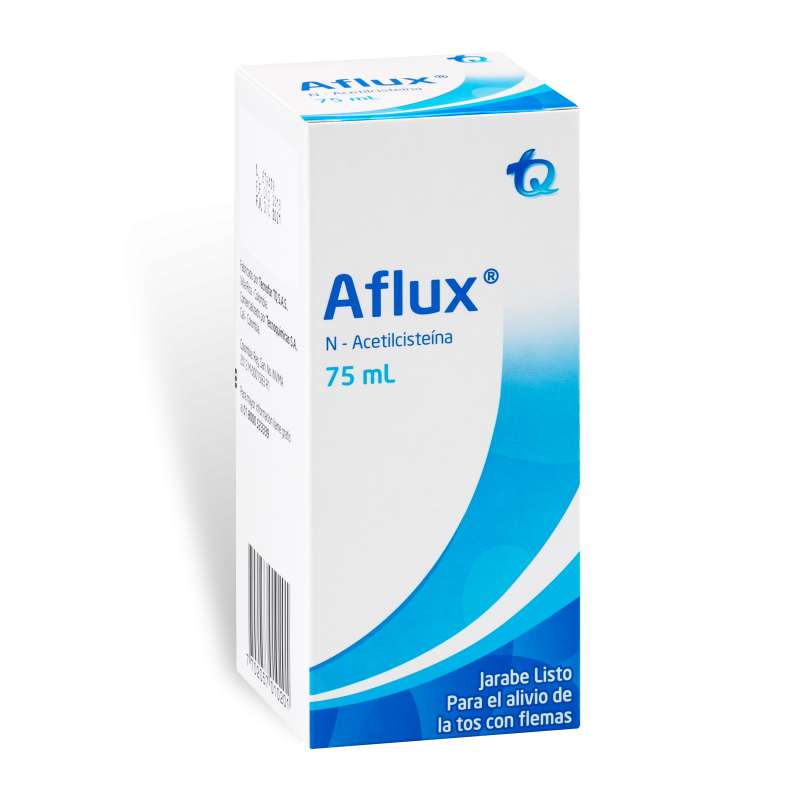 AFLUX 100mg Jarabe Frasco x75ml TQ N-Acetilcisteína