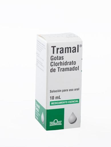 Tramal Gotas Frasco x10Ml. Grünenthal Clorhidrato de Tramadol