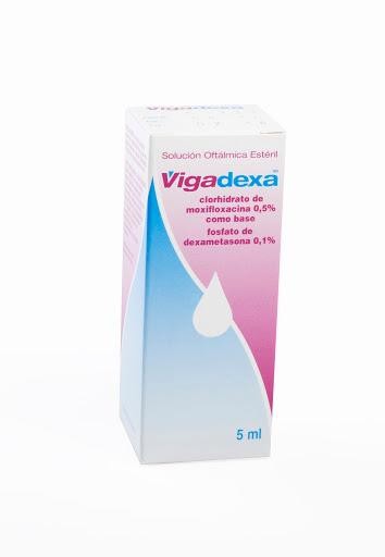 Vigadexa 0.5% Sol. Oftálmica Fco. X5Ml. Nov Moxifloxacina Dexametasona