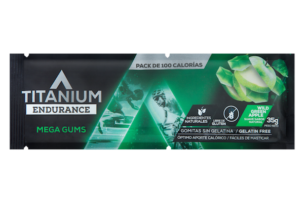 Gomas Titanium Megamus Pack Manzana Verde X35g