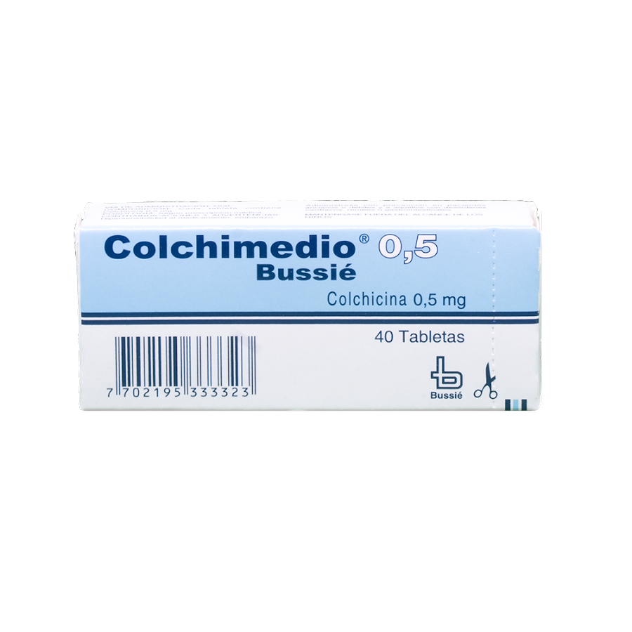 Colchimedio 0.5Mg Tabletas Caja X40Tab. Bussié Colchicina