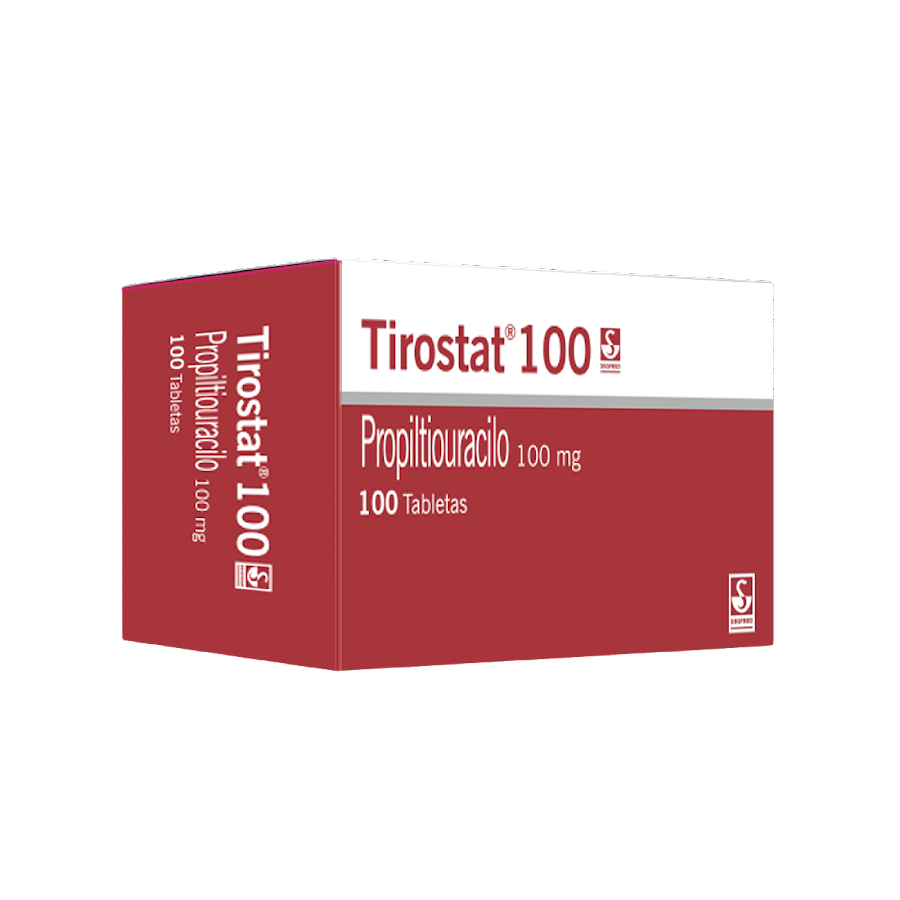Tirostat 100Mg Tabletas Caja X100Tab. Metlen Propiltiouracilo