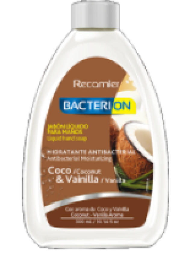 Jabon Liquido Bacterion Recamier Vainilla y Coco x 300Ml