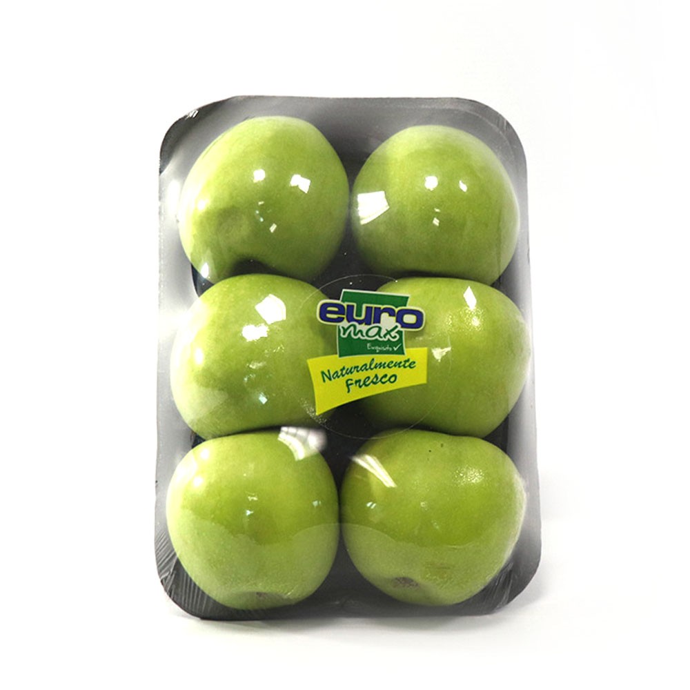 MANZANA VERDE EN BANDEJA