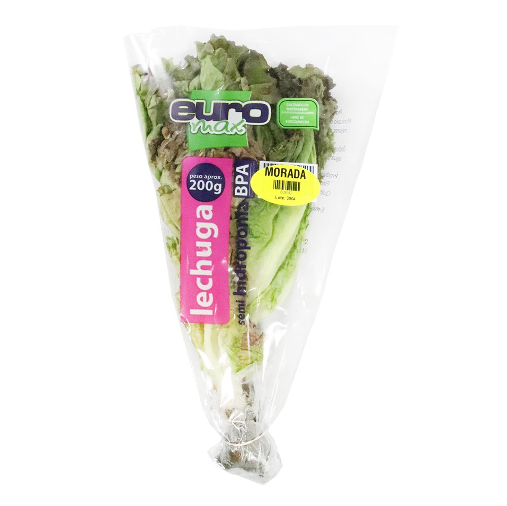 LECHUGA MORADA LA TRAVIESA  x 200GR
