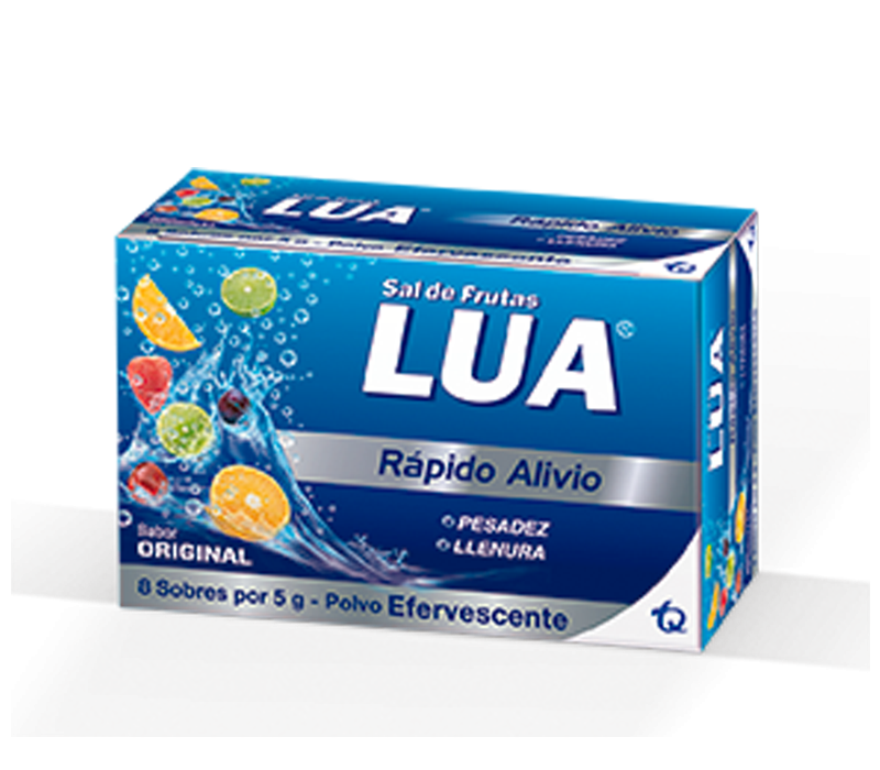 Sal de Frutas Lua Caja X 8 Sobres TQ Bicarbonato Acido Citrico