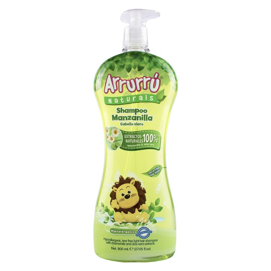 Shampoo Arrurrú Manzana X800ml