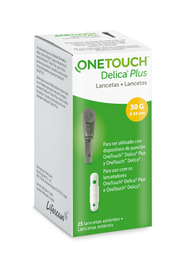 LANCETAS ONE TOUCH DELICA  X25UND