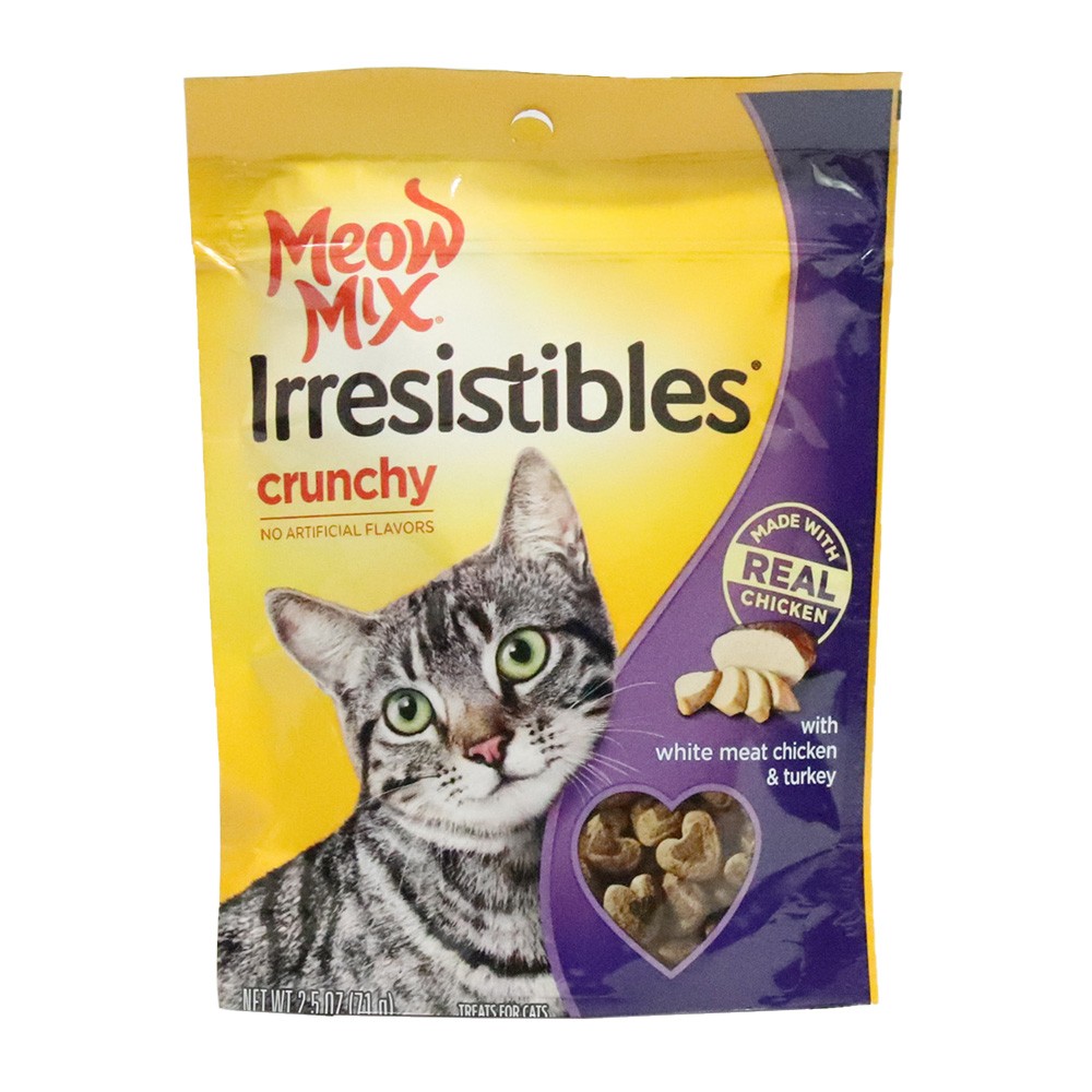 SNACK CGTE CARNEPOLLOPAVO GATO MEOMIX*85