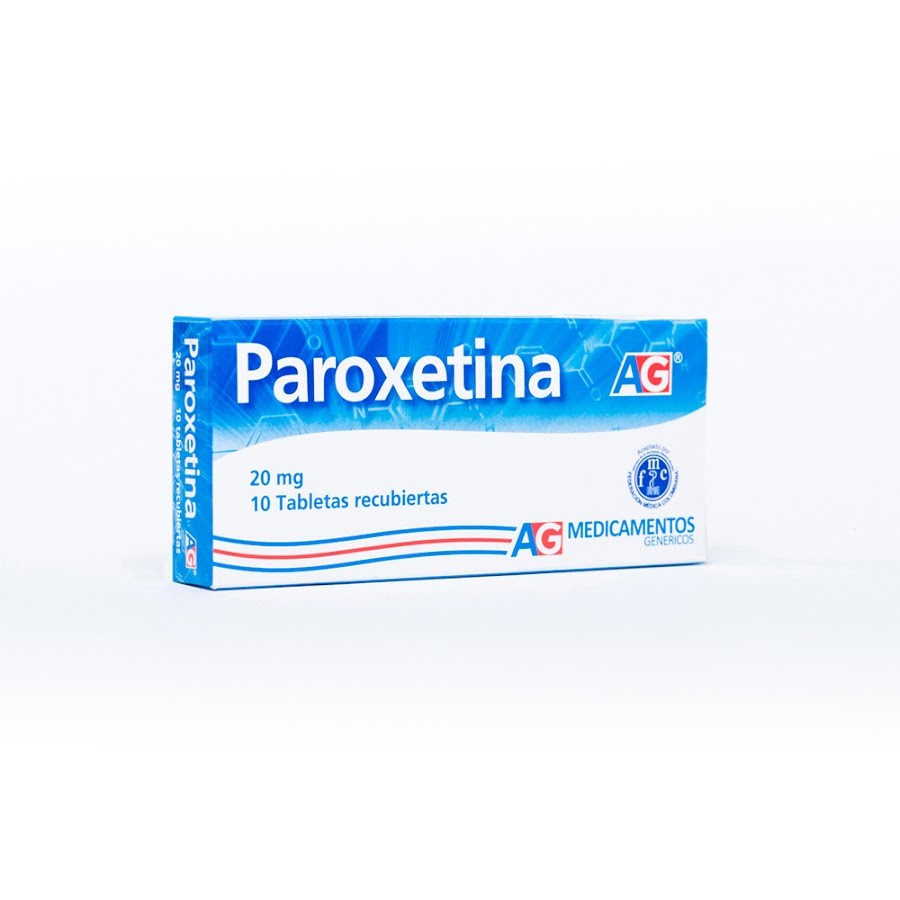 Paroxetina 20Mg AG Caja x 10Tab
