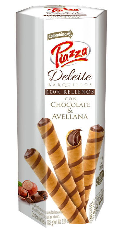 $ESTUCHE PIAZZA DELEITE CHOCOLATE Y AVELLANA X 12UND A&A18