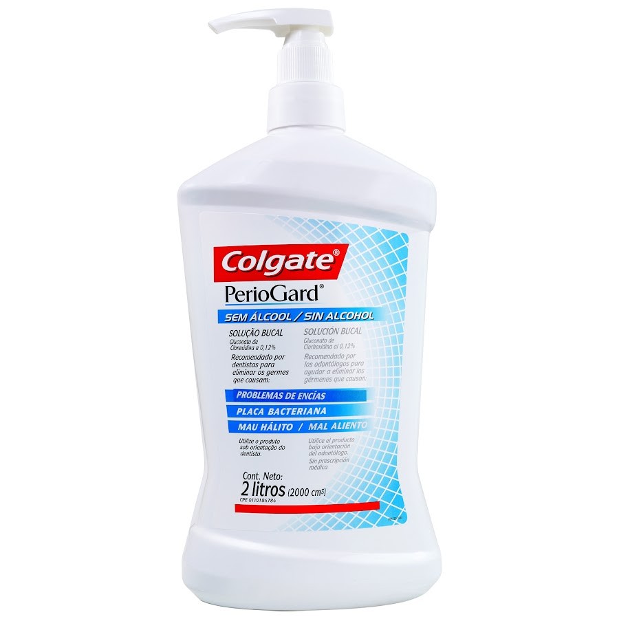 Enjuague Bucal Colgate Periogard Alcohol Free x2litros