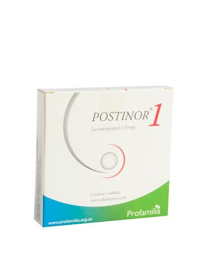 Postinor 1 1.50Mg Tableta Caja X1Tab. Profamilia Levonorgestrel