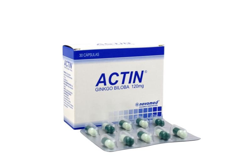 Solo Online Actin 120 Mg Capsula x 30 Und