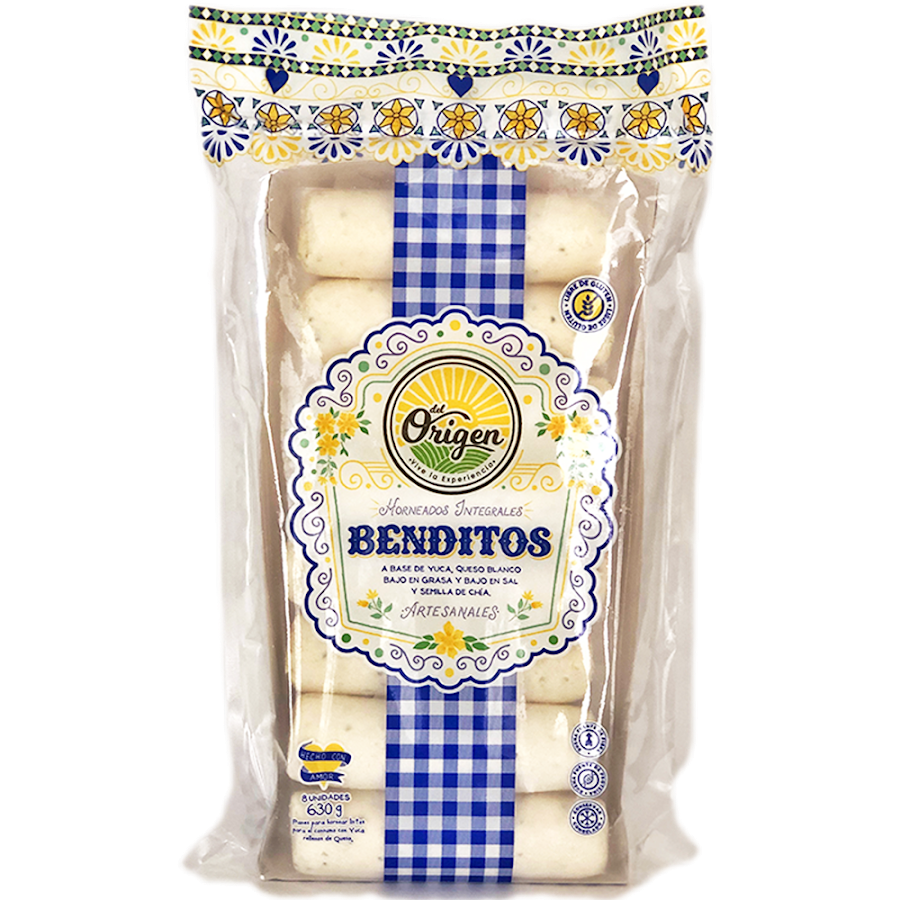 Pasabocas Horneados Benditos del Origen x 630gr