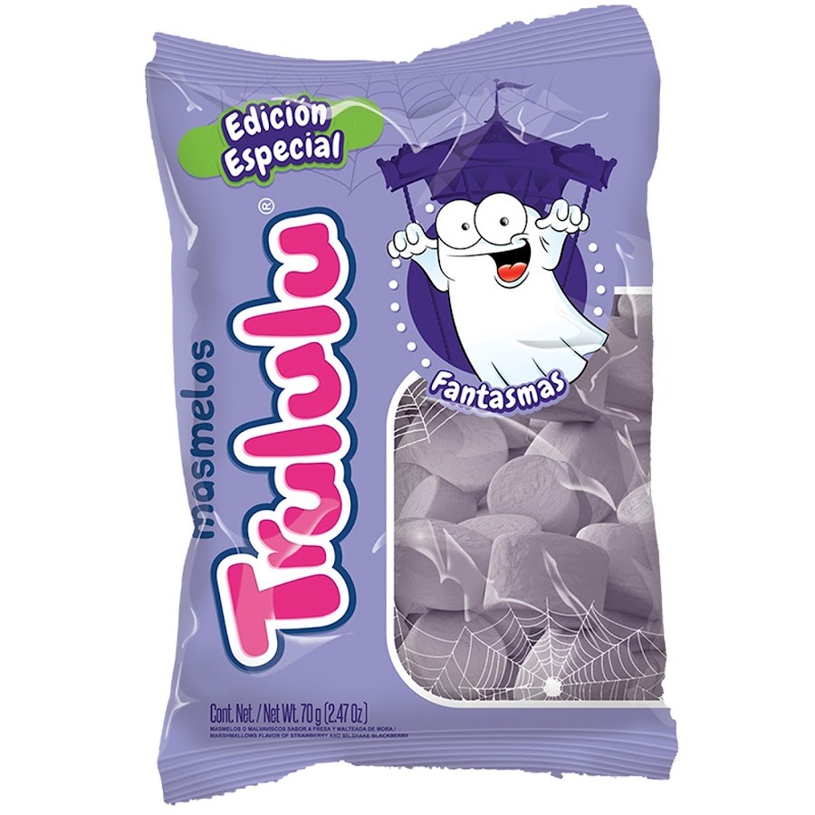 Gomitas Trululu Masmelos Fantasmas Edición Halloween x70gr