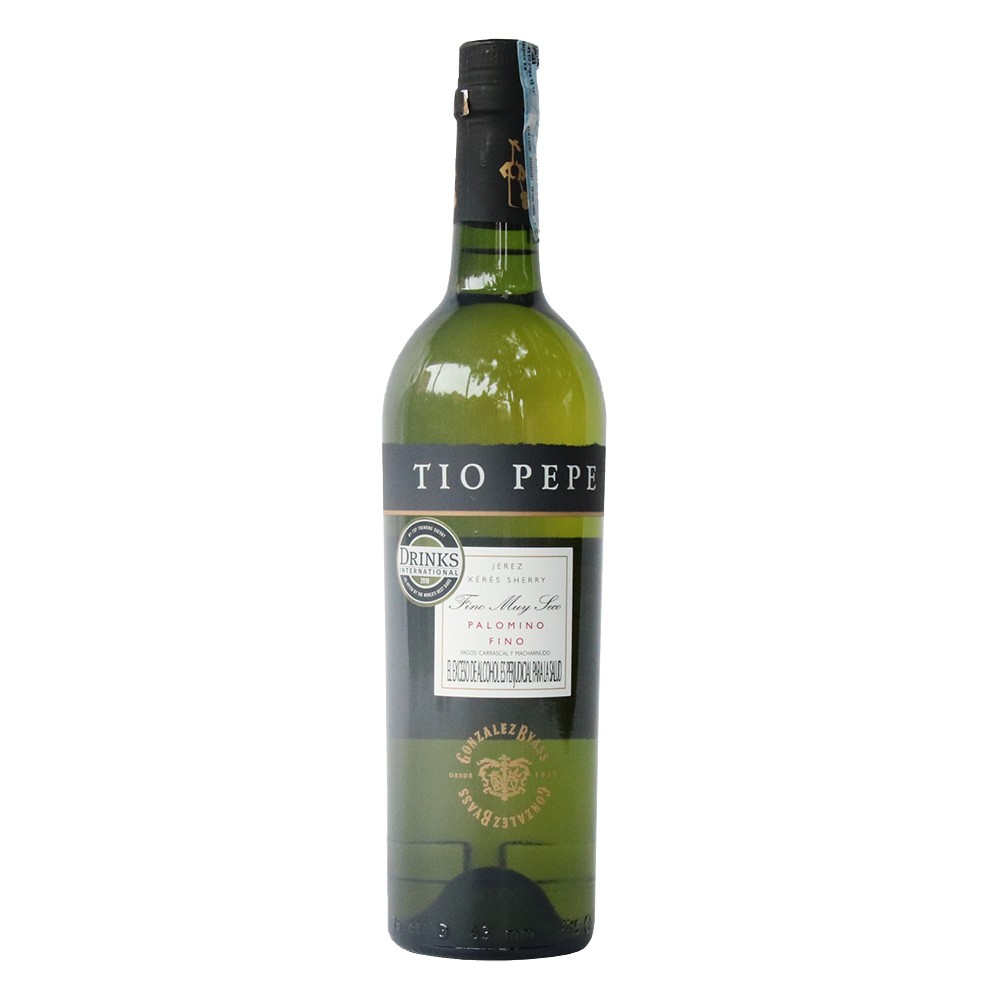 VINO TTO JEREZ ESPAÑOL TIO PEPE x 750ML
