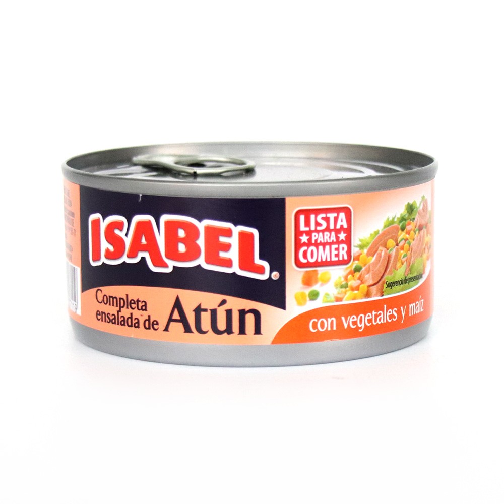 ENSALADA DE ATUN VEGET/MAIZ ISABEL*160GR