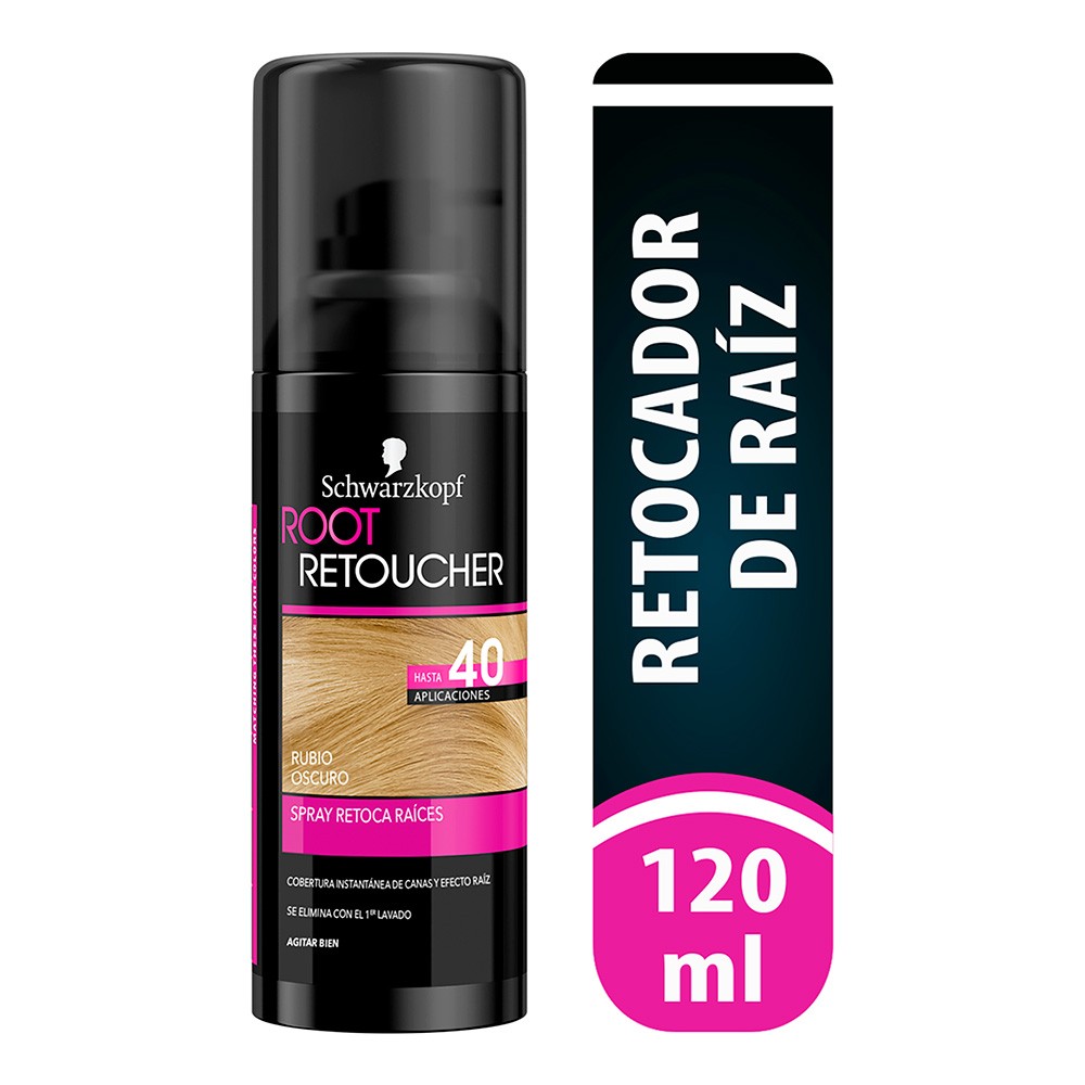 RETOCA RAICES RUBIO OSCURO SPRAY X120ML