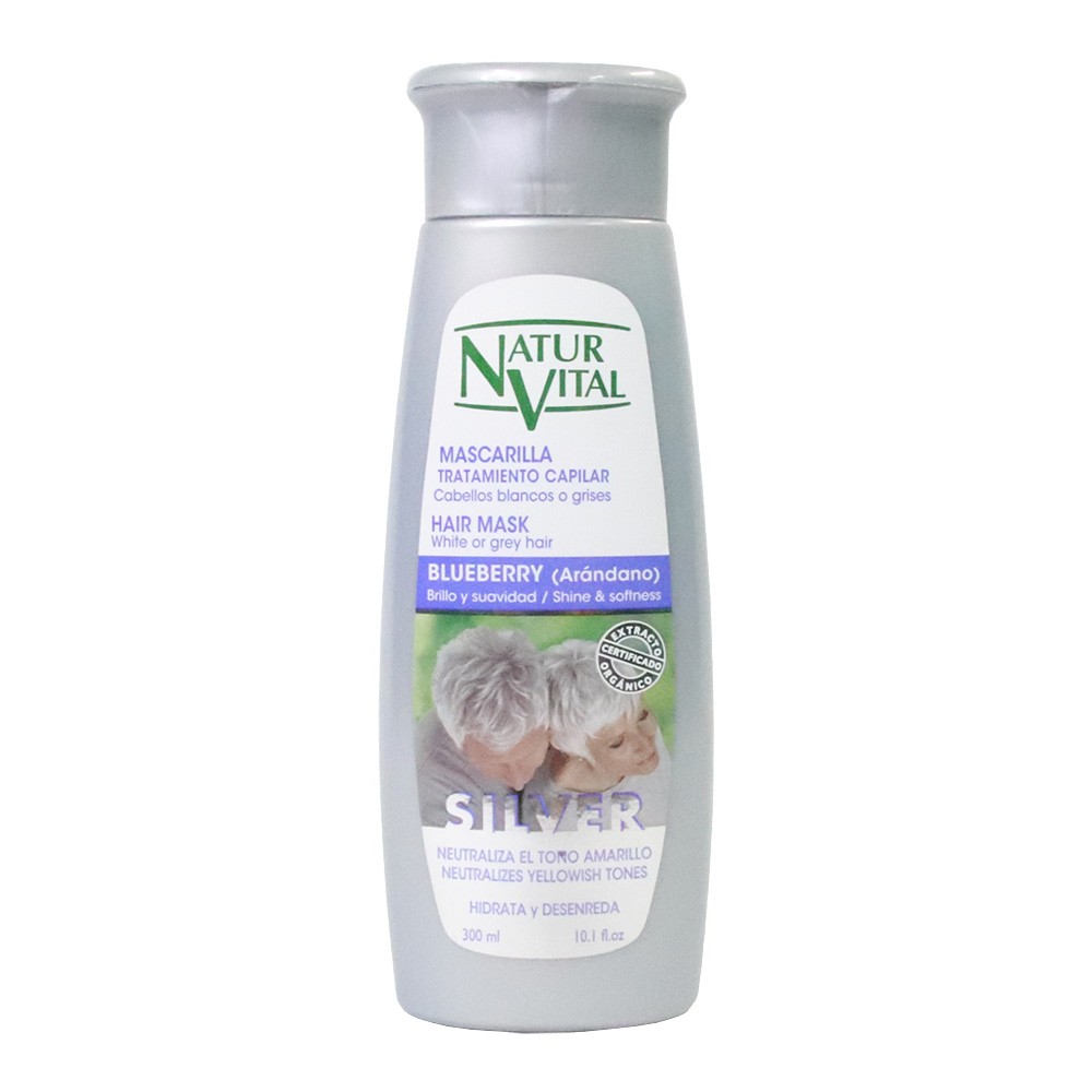 MASCARILLA SILVER NATURVITAL*300ML