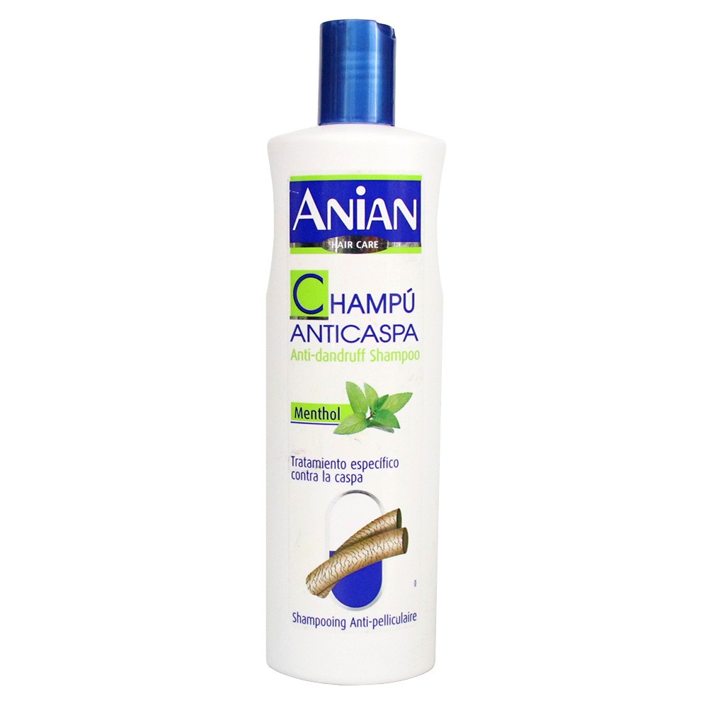 SHAMPOO ANTICASPA MENTHOL ANIAN *400 ML