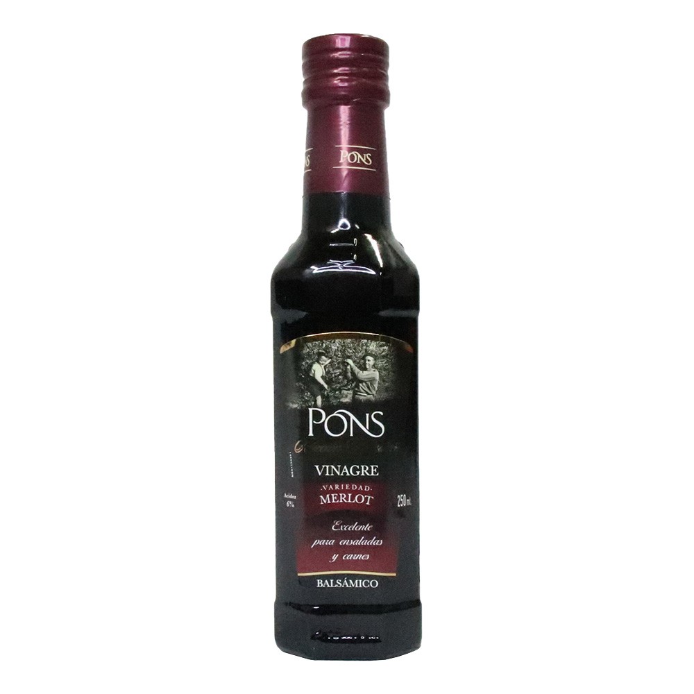 VINAGRE MERLOT PONS x 250ML