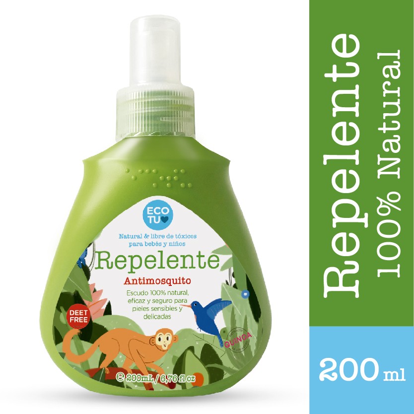 Repelente EcoTú 100% Natural x 200Ml
