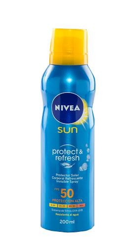 Spray NIVEA Sun Protect & Refresh FPS50 UVA+UVB x200Ml