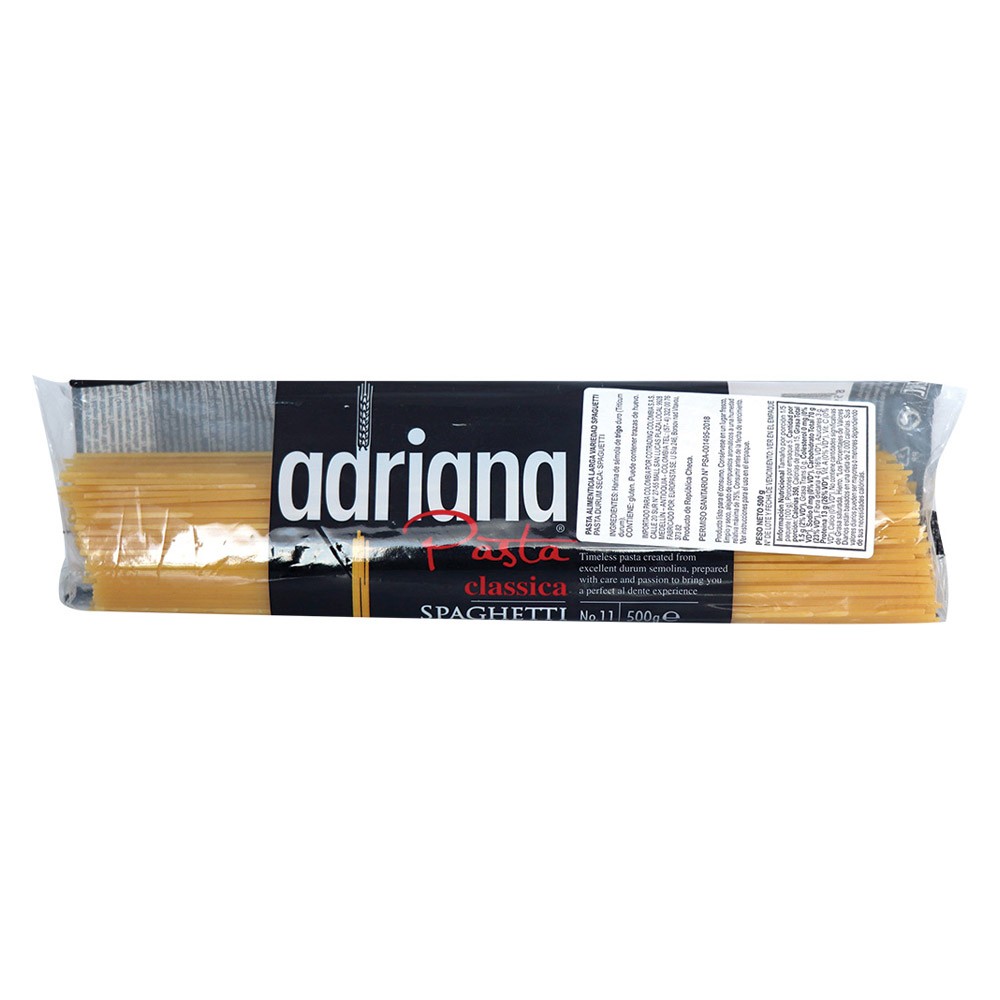 PASTA LARGA SPAGUETTI  ADRIANA*500 GR