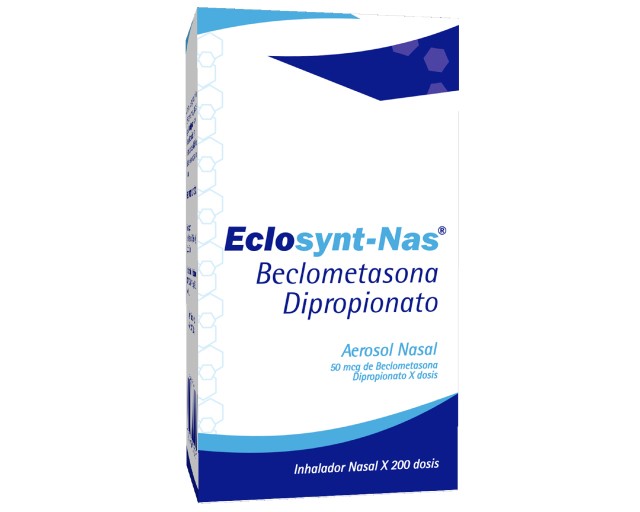 Eclosynt-Nas Beclometasona 50 mcg x 1 Inhalador Nasal
