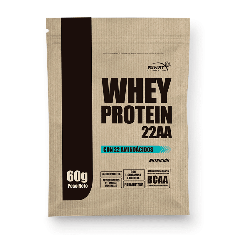 Proteína Funat Whey Con 22 Aminoácidos X50G.