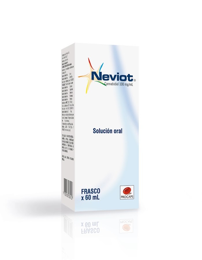 Neviot Procaps Cannabidol 100Ml Solucion Oral Frasco x 60Ml