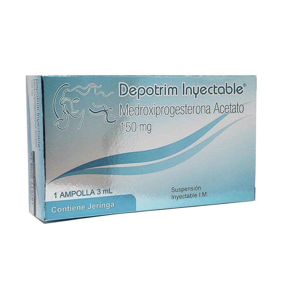 Depotrim inyectable150mg Amp. Caja X1amp. LAF Medroxiprogesterona