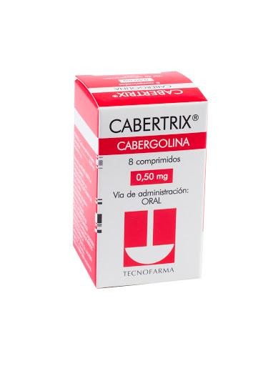 Cabertrix 0.50Mg Comprimidos Caja x8Com. Tecnofarma Cabergolina