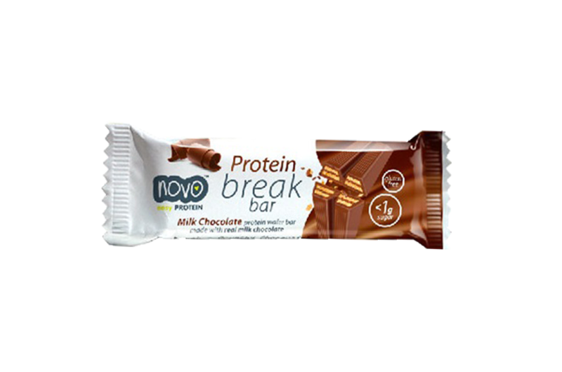 Barra Proteína Break Bar x 21.5 gr Novo Nutrition
