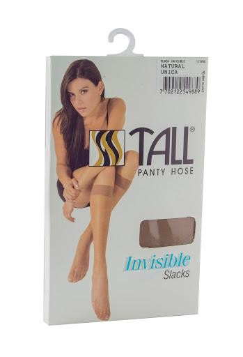 Medias Tall Slack Invisible Talla Única Natural Par X1Und.