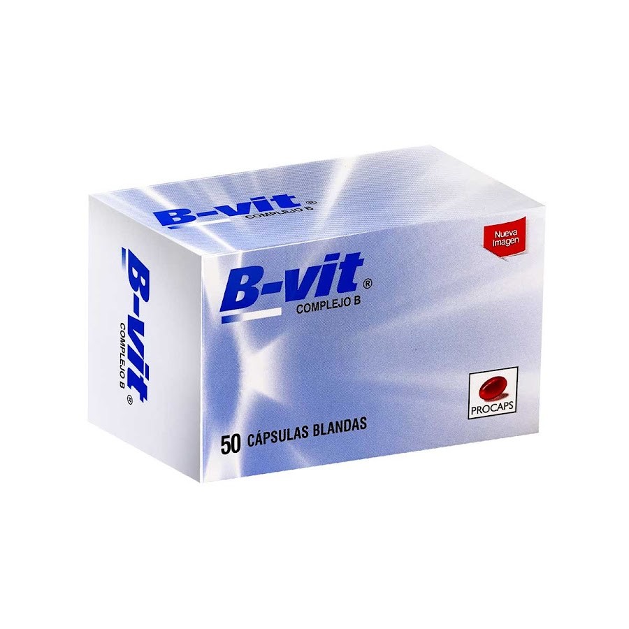 B-Vit Cápsulas Caja x50Cap. Procaps Complejo B