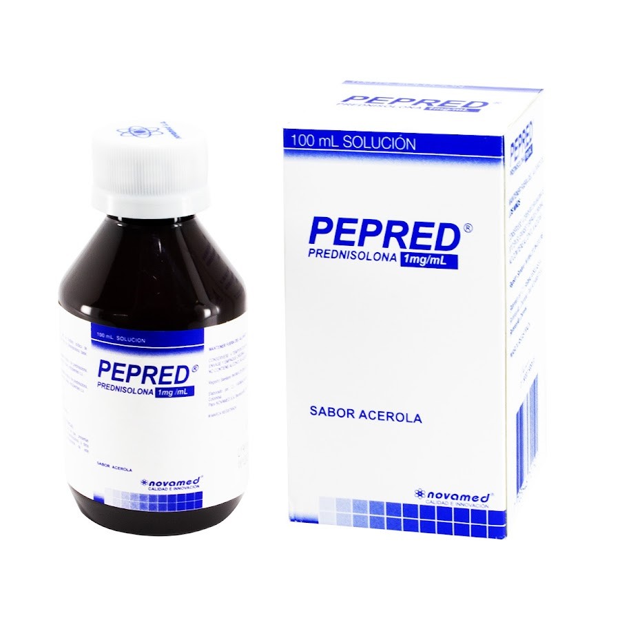 PEPRED 1MG/ML SOLUCION X 100 ML PREDNISOLONA NOVAMED
