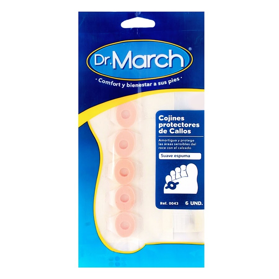 Cojin DR.MARCH Callos A Prueba de Agua x6Und