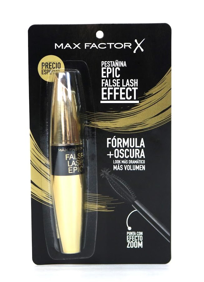 Pestañina Max Factor False Lash Efect Epic Blister 01 Negro 13.1ML