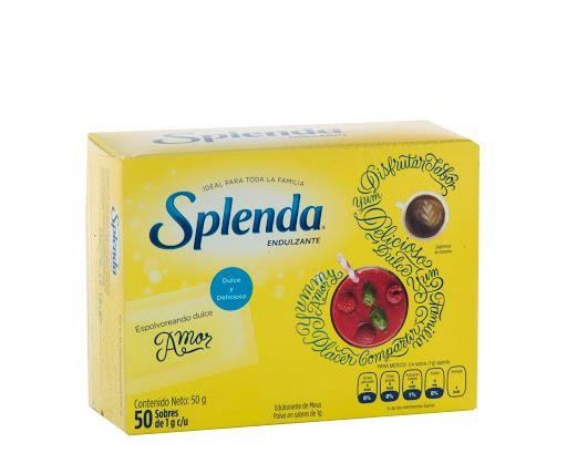 Endulzante SPLENDA Sobres Sin Calorías x50Und