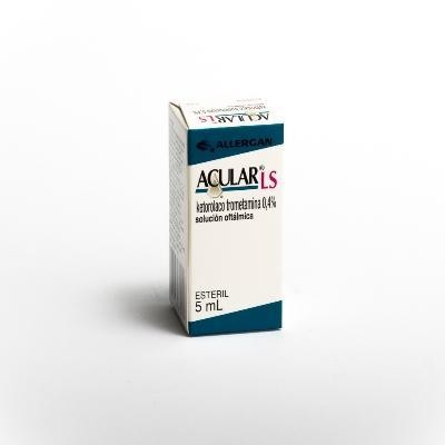 Acular Ls 0.4% Sol. Oft. Frasco x5Ml. Allergan Ketorolaco Trometamina