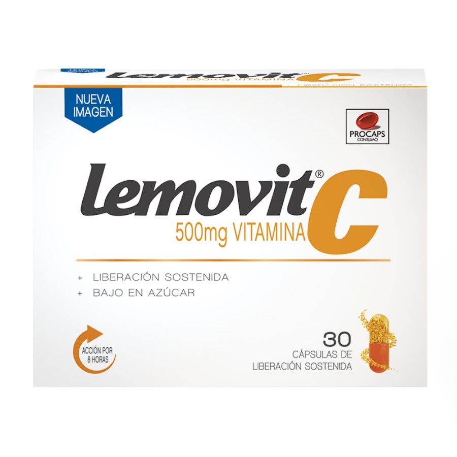 Lemovit Vitamina C 500Mg Caja x 30Cap