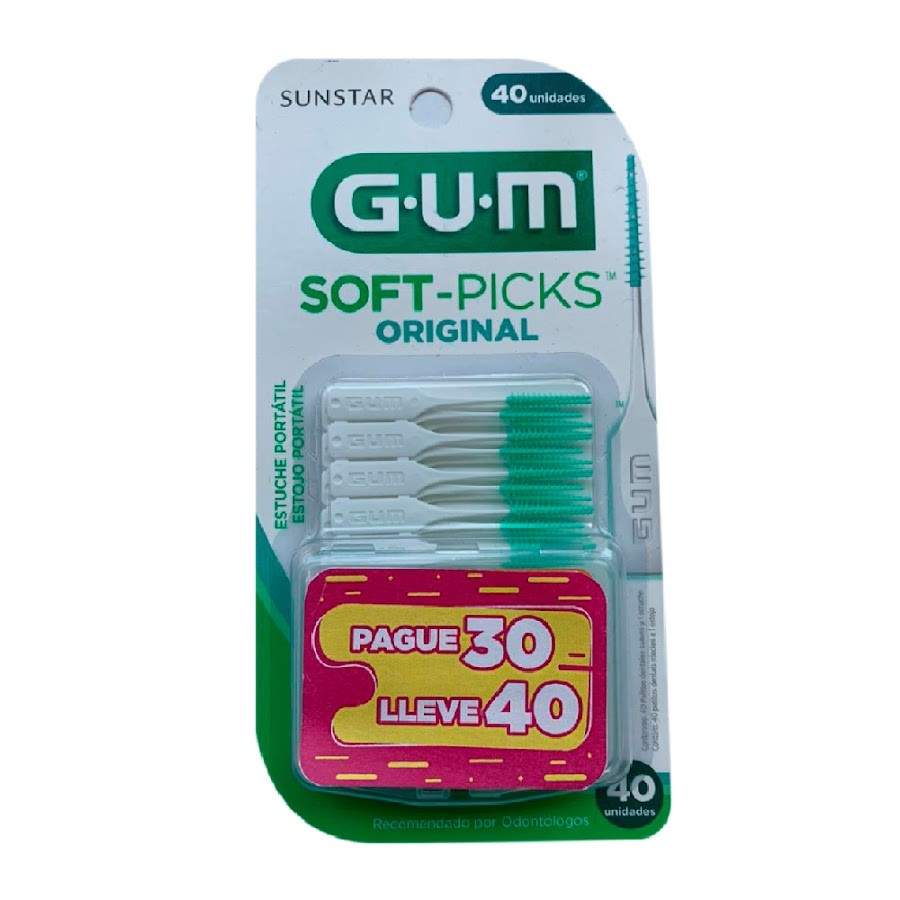 $Cepillo Interdental Soft Picks Gum Pague 30 lleve 40