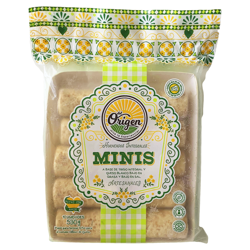 Pasabocas Horneados Minis del Origen x 530gr