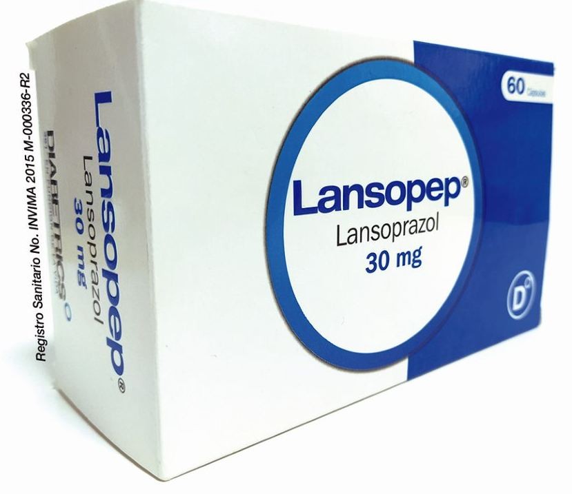 Lansopep Diabetrics Lansoprazol 30 mg Caja x 60 Capsulas